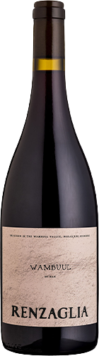 Renzaglia Wines Wambuul Shiraz 2024 bottle - Central Ranges Zone